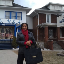 Sarita Maybin at the Motown Museum