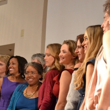 Sarita Maybin with a group of Women at TEDxAFC